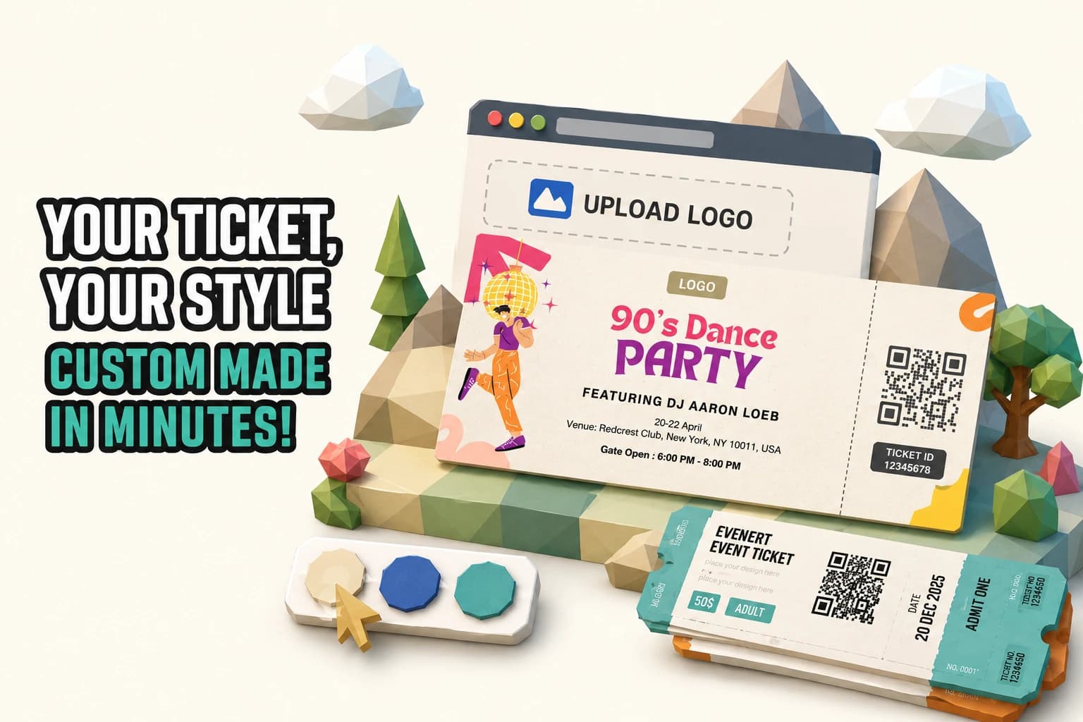 Custom Ticket Maker