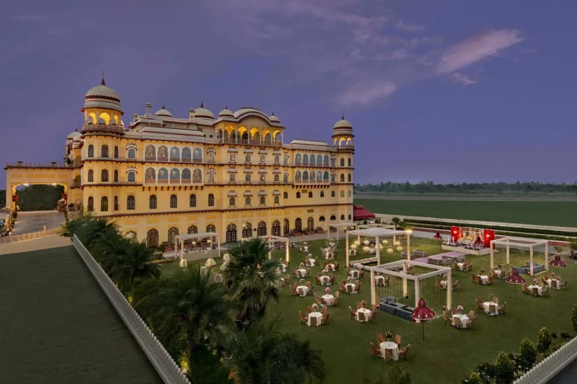 Exterior View of Noor Mahal Palace Hotel