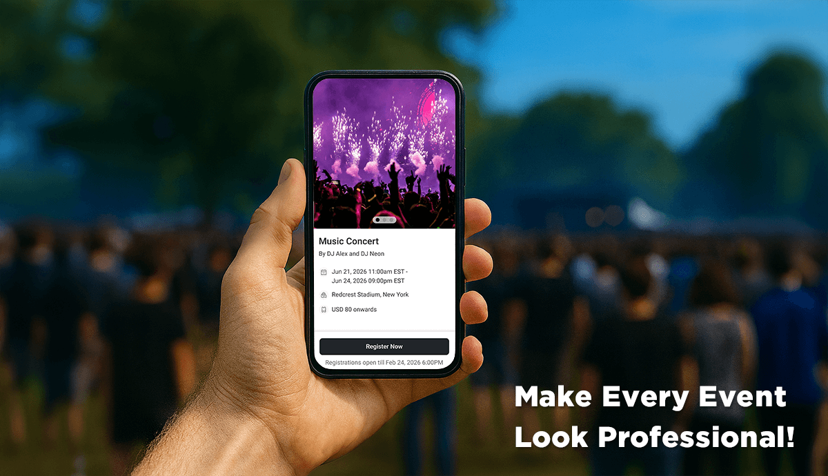TG Event Landing Page
