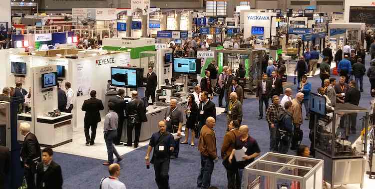 Trade show floor 1