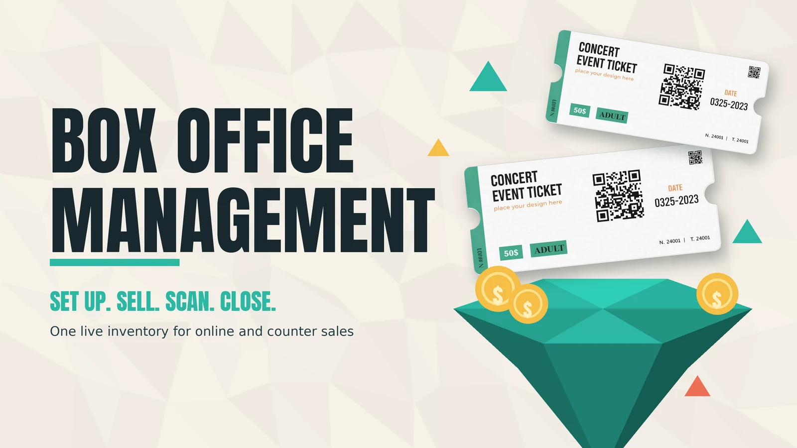 box office management feature