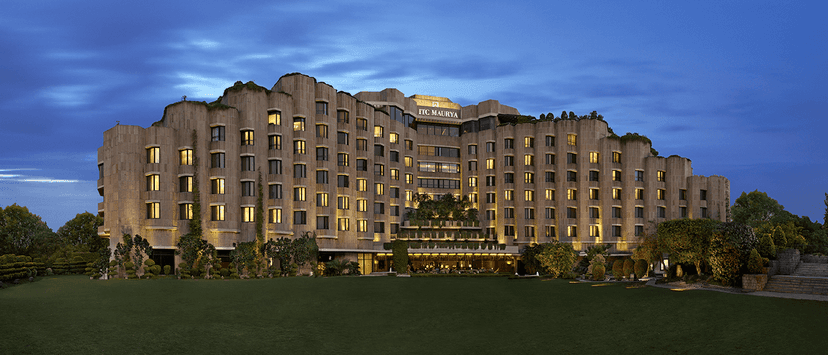 Exterior View of ITC Maurya