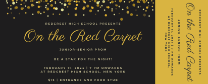 Junior Senior Prom Ticket