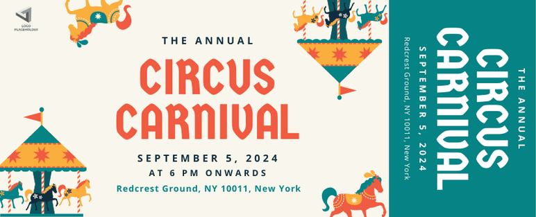 Circus Carnival Ticket