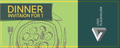 Dinner Invitation Ticket