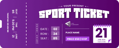 Sports Ticket