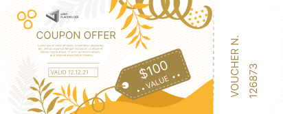 Fundraiser Ticket With Coupon