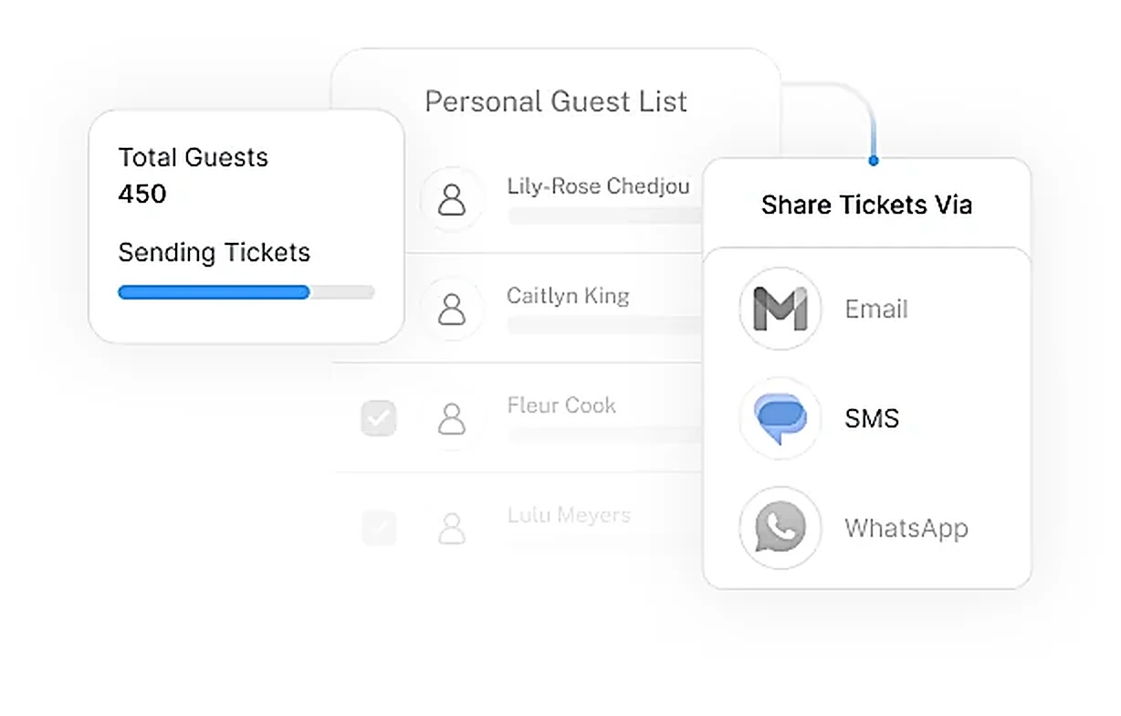 Run invitation-only events without a public registration page