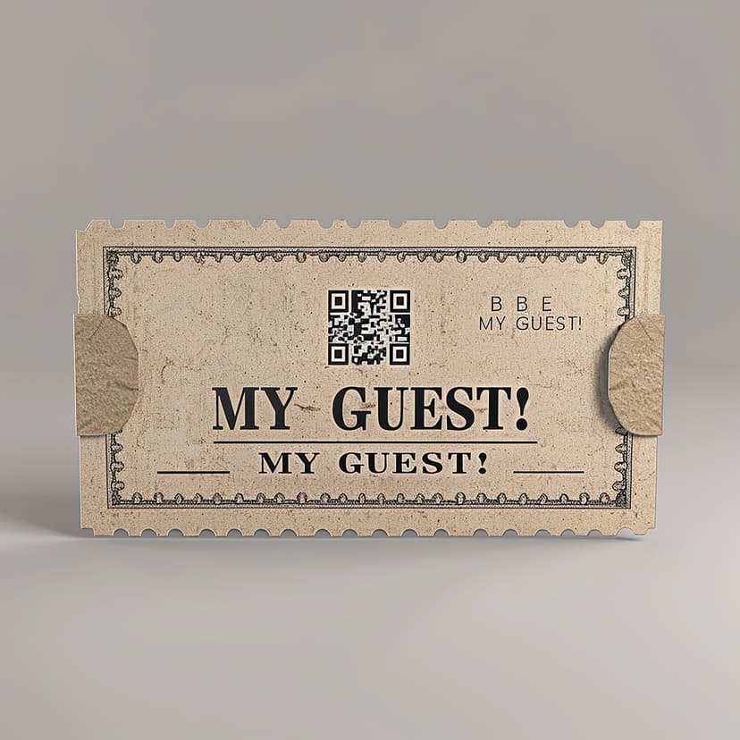 how to make paper tickets using recycled paper