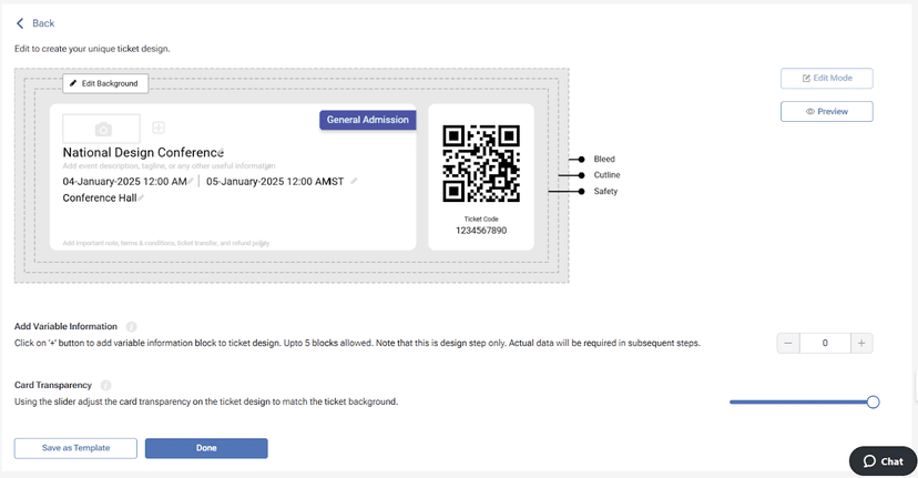 Ticket Generator