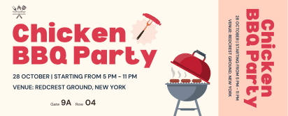 free printable event tickets for bbq