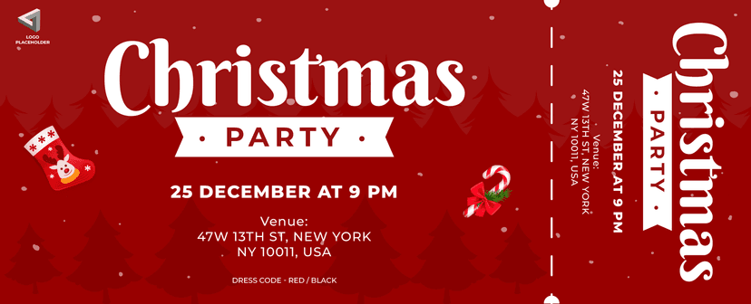 free printable event tickets for christmas