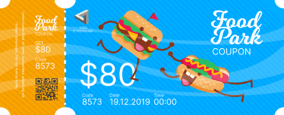 free printable event tickets for food festival