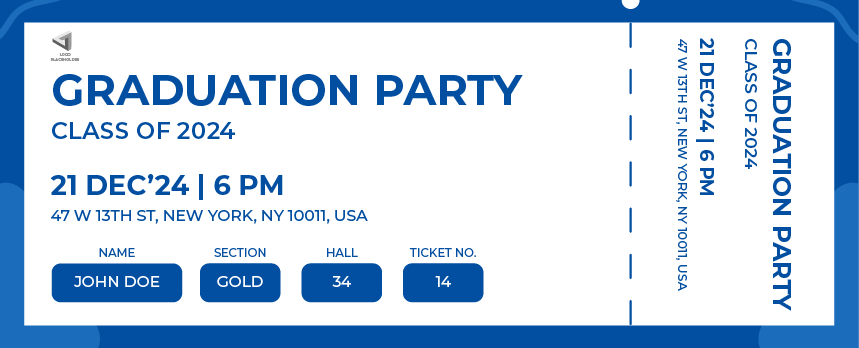 free printable event tickets for graduation ceremony