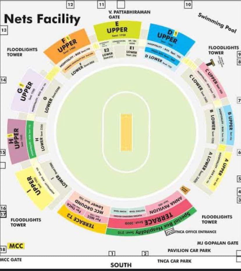 digital floor plan of a stadium
