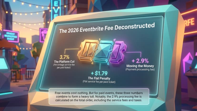 How Much Does Eventbrite Charge in 2026