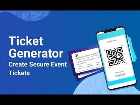 Ticket generator