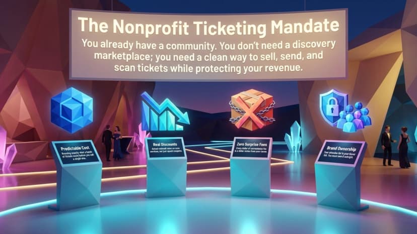What should a nonprofit actually look for in a ticketing platform