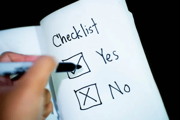 Risk assessment checklist for event securityÂ