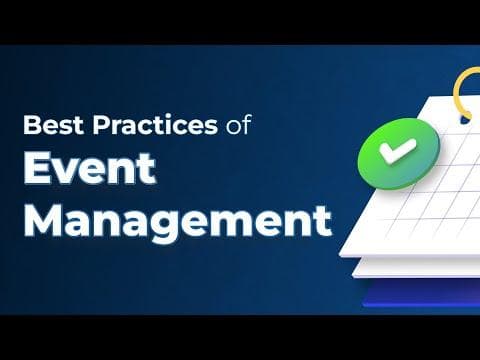 Event management