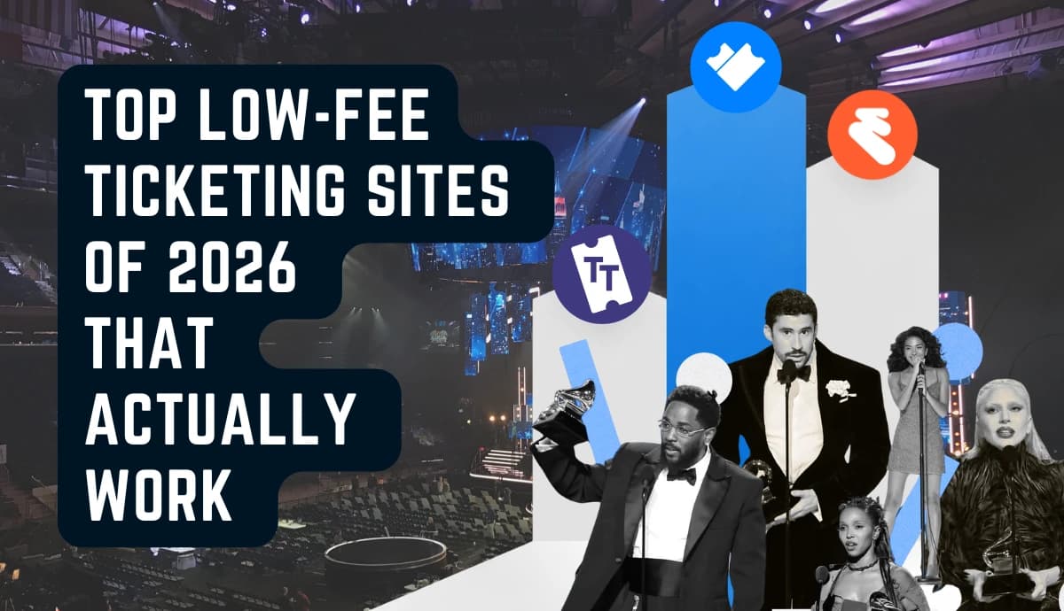 low fee ticketing sites